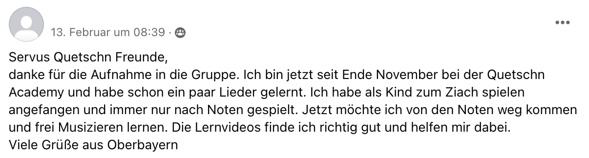 Quetschn Academy Schüler Feedback 4